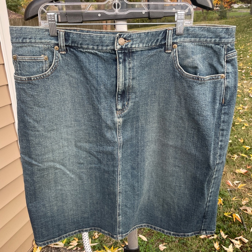Ralph Lauren jean skirt - 18W
